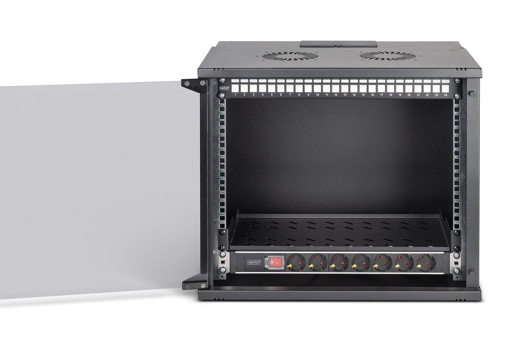 EAN 4016032499657 - Digitus DN-49205-SET armario rack Bastidor de pared Negro imagen 3