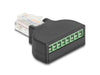 EAN 4043619906543 - DeLOCK 90654 cambiador de género para cable RJ45 8 pin terminal block Negro imagen 2