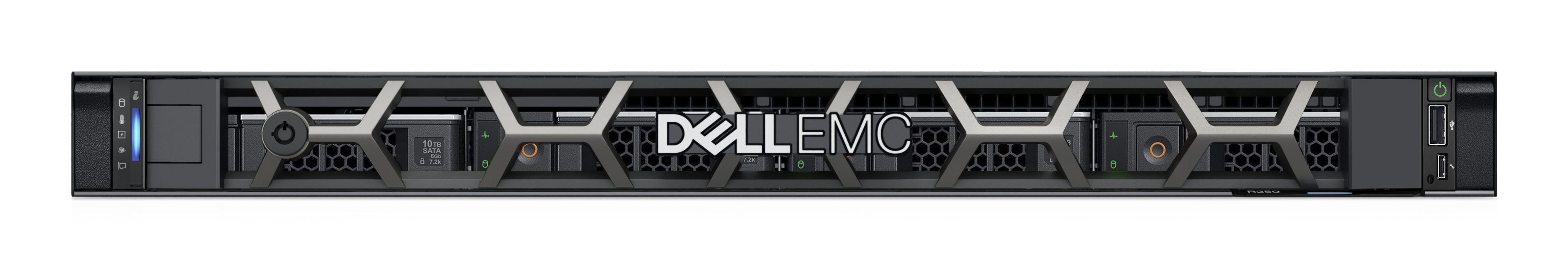 EAN 5902002250399 - DELL PowerEdge R250 servidor 2 TB Bastidor (1U) Intel Xeon E E-2314 2,8 GHz 16 GB DDR4-SDRAM 700 W imagen 3
