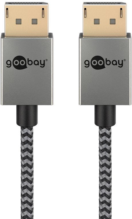 EAN 4040849774447 - Goobay 77444 cable DisplayPort 1 m Negro, Plata imagen 2