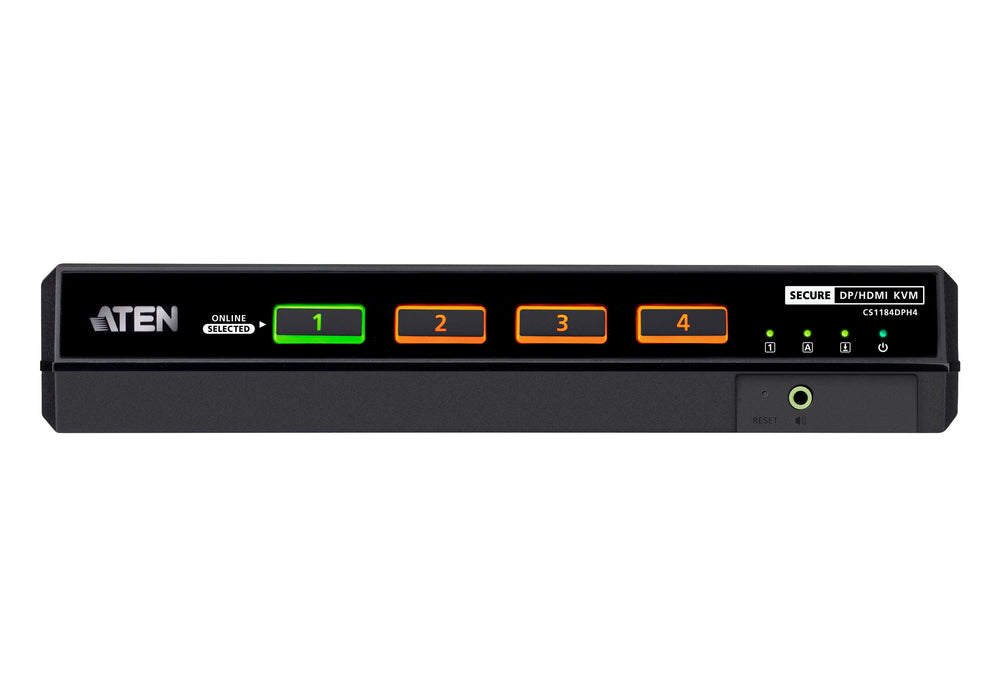 EAN 8680603506165 - ATEN CS1184DPH4-AT-G interruptor KVM Negro imagen 2