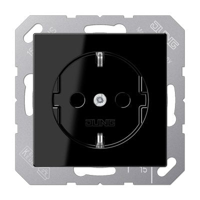 EAN 4011377057517 - JUNG A 1520 SW caja de tomacorriente Tipo F Negro imagen 1