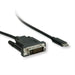 EAN 7611990145829 - ROLINE 11045831 2 m DVI-D USB Tipo C Negro imagen 3