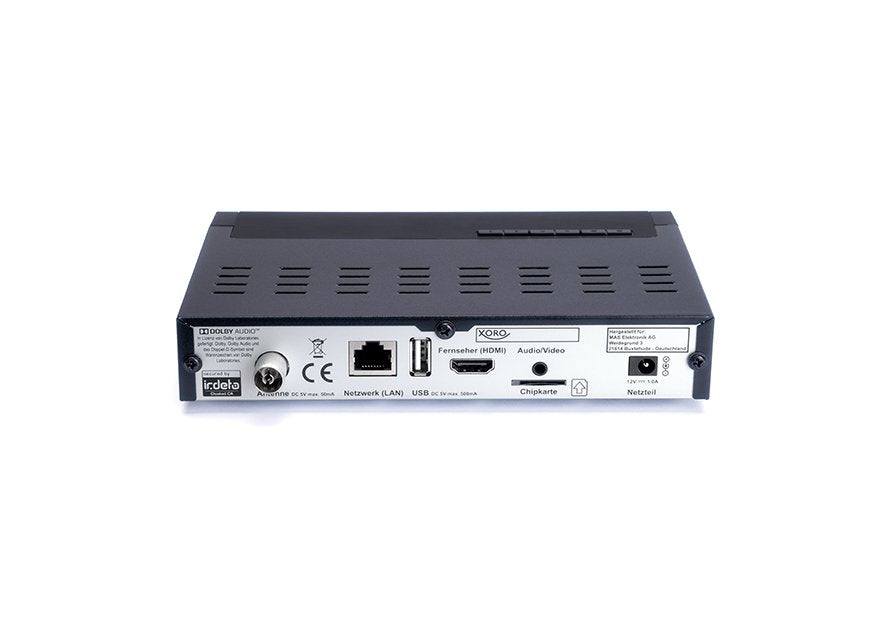 EAN 4260427611371 - Xoro HRT 8770 Twin Cable, Ethernet (RJ-45), Satélite 4K Ultra HD Negro imagen 3