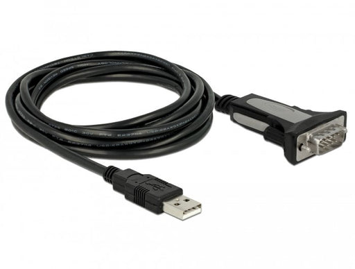 EAN 4043619663231 - DeLOCK 66323 cable de serie Negro USB tipo A DB-9 imagen 1