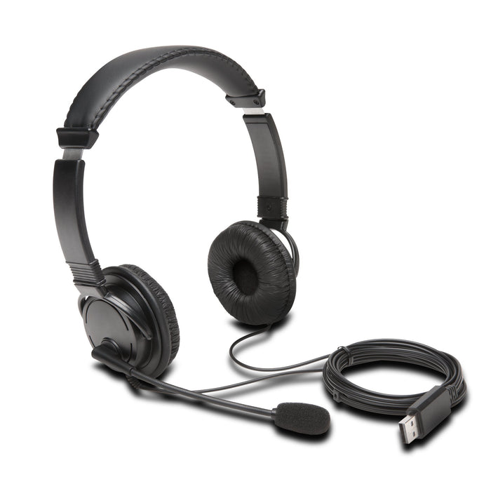 EAN 0085896976011 - Kensington K97601WW auricular y casco Alámbrico Diadema Llamadas/Música USB tipo A Negro imagen 4