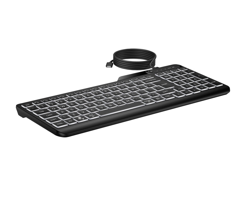 EAN 197192768860 - HP 405 Backlit Wired Keyboard teclado Oficina USB Negro imagen 2