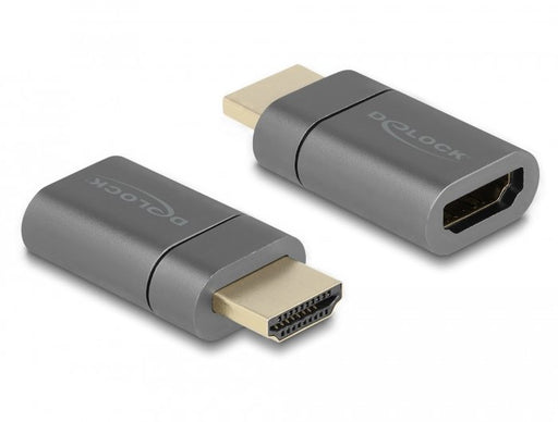 EAN 4043619666843 - DeLOCK 66684 cambiador de género para cable HDMI Type A (Standard) Gris imagen 1