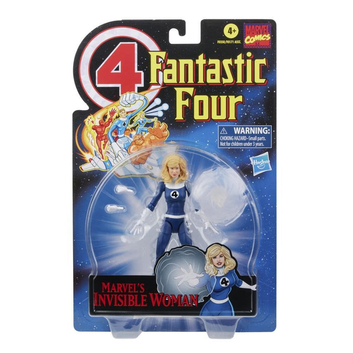 EAN 5010993842551 - Marvel Legends Series Retro Fantastic Four Invisible Woman imagen 2