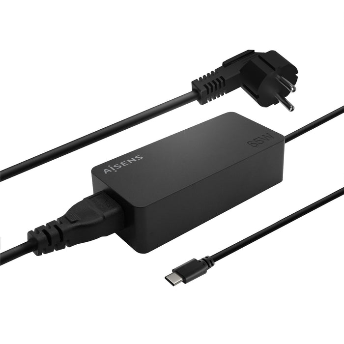 EAN 8436574707946 - AISENS ASCH-1PD65D-BK adaptador e inversor de corriente Interior imagen 2