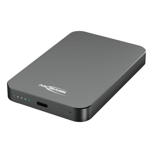 EAN 4013674222223 - Ansmann 1700-0198 batería externa Polímero de litio 5000 mAh Cargador inalámbrico Antracita imagen 1
