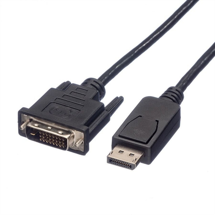 EAN 7611990197279 - ROLINE 11.04.5619 adaptador de cable de vídeo 1,5 m DisplayPort DVI-D Negro imagen 1