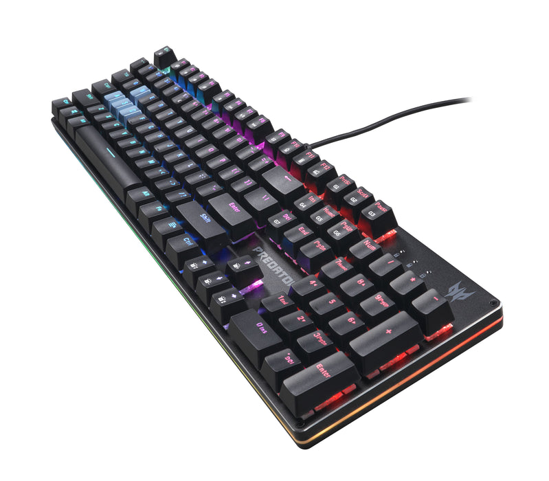 EAN 4711121312724 - Acer Predator Aethon 303 teclado Juego USB QWERTY Internacional de EE.UU. Negro imagen 4