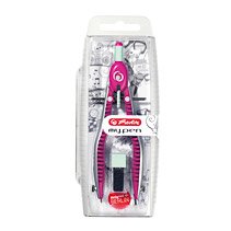 EAN 4008110408569 - Herlitz 11122348 compás Cian, Rosa imagen 1