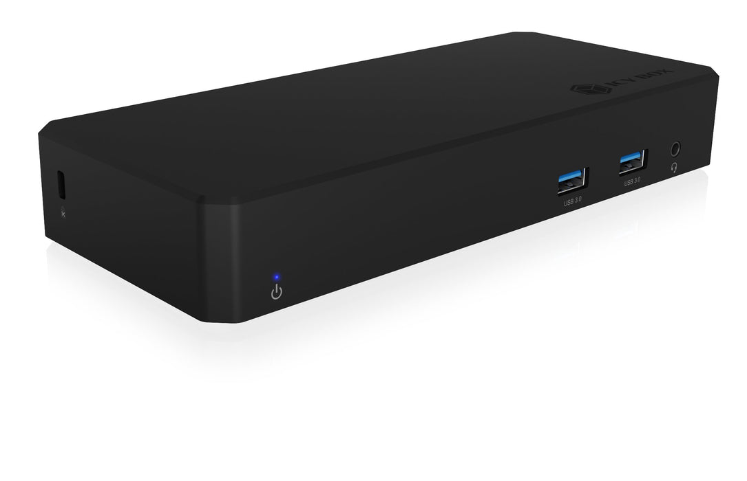 EAN 4250078171386 - ICY BOX IB-DK2254AC Alámbrico USB 3.2 Gen 2 (3.1 Gen 2) Type-C Negro imagen 1