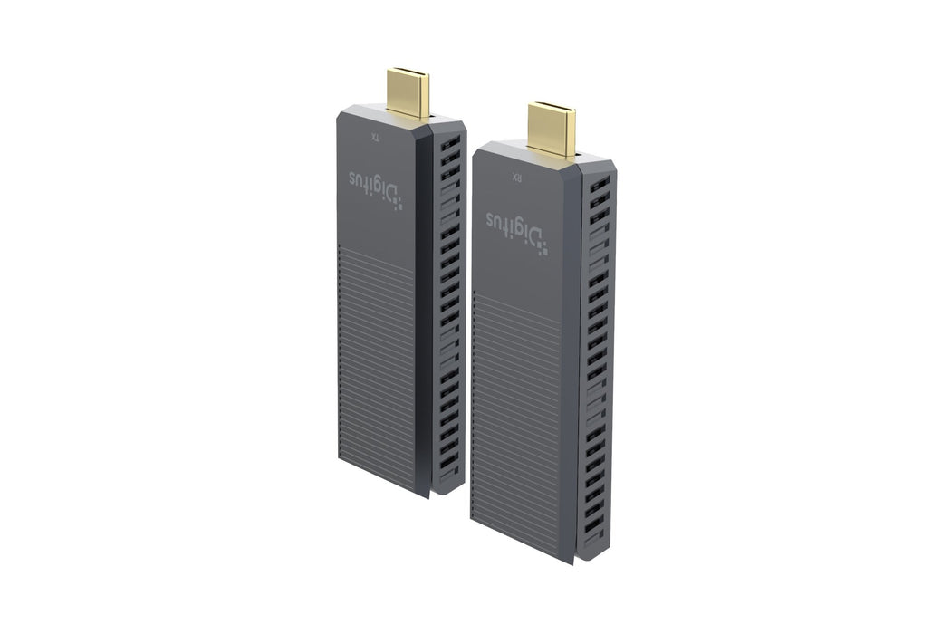 EAN 4016032507383 - Digitus DS-55359 extensor audio/video Transmisor y receptor de señales AV Negro, Gris imagen 2