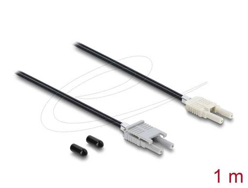 EAN 4043619910274 - DeLOCK 91027 adaptador de fibra óptica 1 pieza(s) Negro, Gris imagen 1