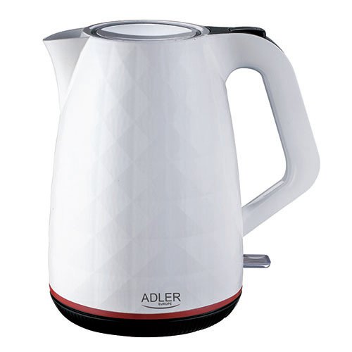 EAN 5902934831239 - Adler AD 1277 W tetera eléctrica 1,7 L 2200 W Blanco imagen 1
