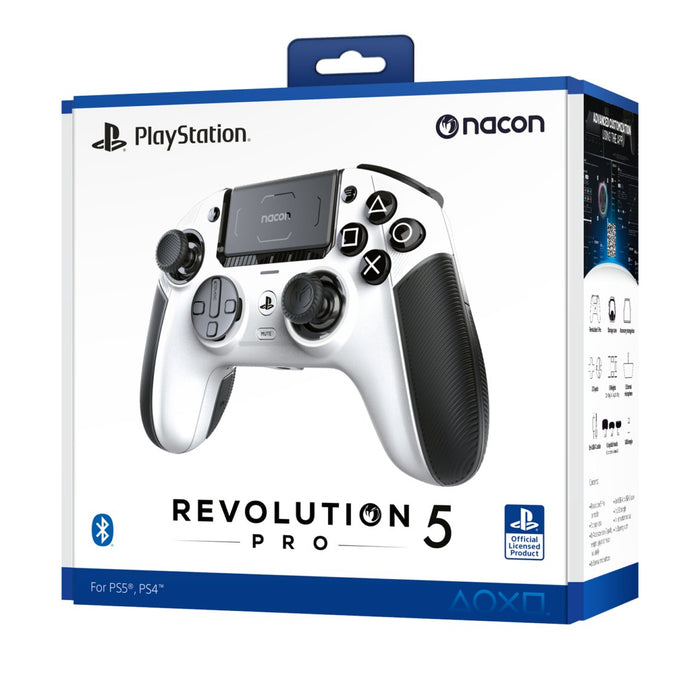 EAN 3665962023534 - NACON Revolution 5 Pro Negro, Blanco Bluetooth Gamepad PC, PlayStation 4, PlayStation 5 imagen 5