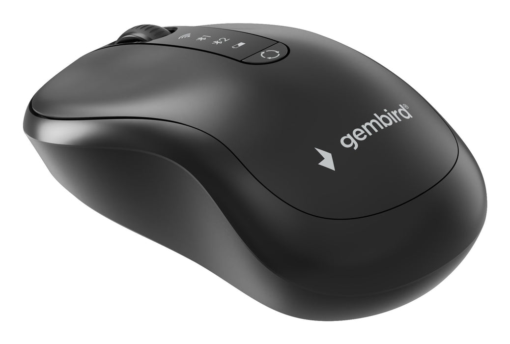 EAN 8716309136938 - Gembird MUSW2-4B-01 ratón Hogar Ambidextro RF Wireless + Bluetooth Óptico 1600 DPI imagen 8