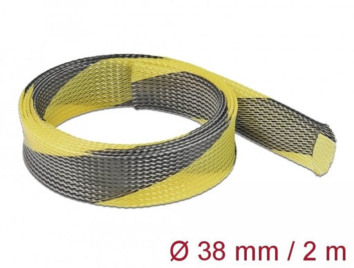 EAN 4043619207527 - DeLOCK 20752 pasacables Negro, Amarillo imagen 2