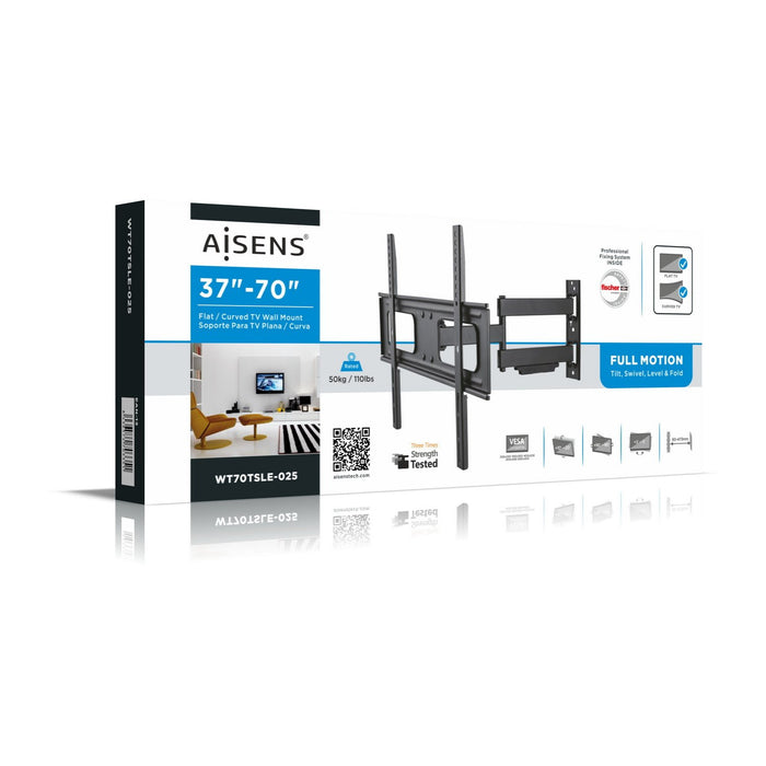 EAN 8436574703351 - AISENS WT70TSLE-025 soporte para TV 177,8 cm (70") Negro imagen 6