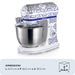 EAN 8003705122956 - Ariete 1588/0C Batidora de varillas 2400 W Blanco, Azul claro imagen 4