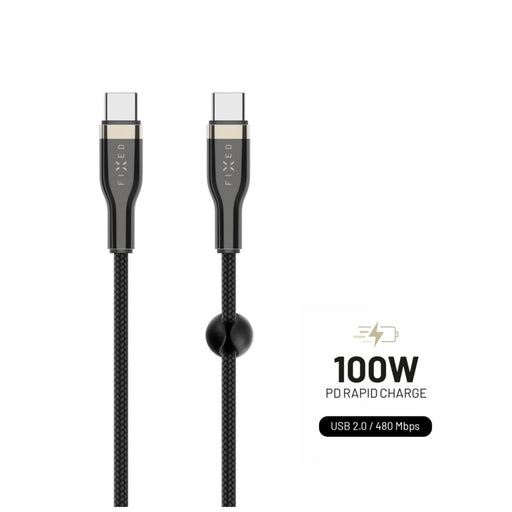 EAN 8591680147403 - FIXED FIXDB-CC2-BK cable USB USB 2.0 2 m USB C Negro imagen 1