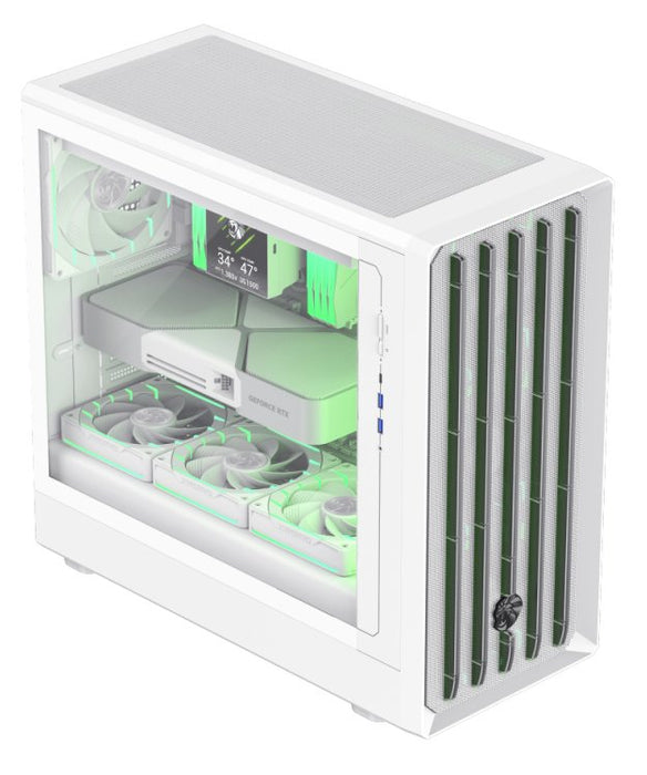 EAN 6931858778428 - GameMax CLAW 460 WH Midi Tower Blanco imagen 5