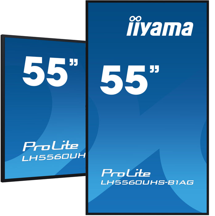 EAN 4948570122301 - iiyama LH5560UHS-B1AG pantalla de señalización Pizarra de caballete digital 138,7 cm (54.6") LED Wifi 500 imagen 1