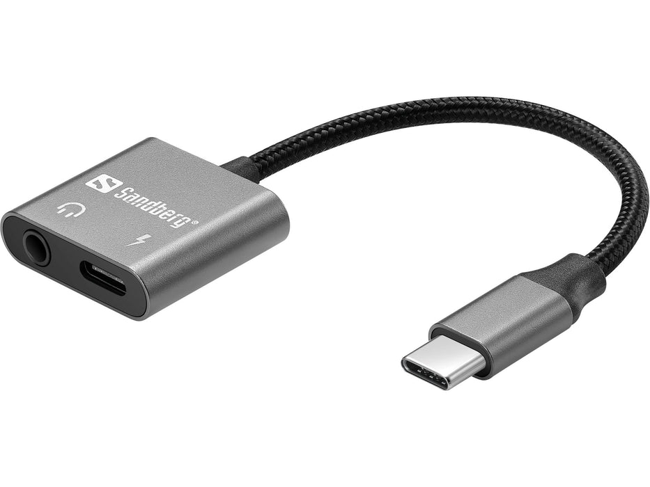 EAN 5705730136672 - Sandberg 136-67 convertidor de audio Gris imagen 1