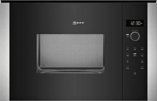 EAN 4242004222767 - Neff HLAWD23N0 microondas Negro, Acero inoxidable Solo microondas Integrado 20 L 800 W imagen 1