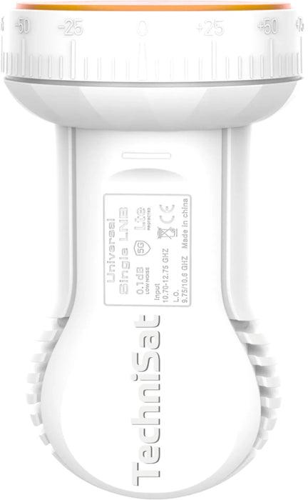 EAN 4019588768017 - TechniSat UNIX Single LNB 10,7 - 12,75 GHz Beige, Naranja imagen 1