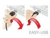 EAN 4043619838578 - DeLOCK 83857 cable USB USB 2.0 3 m USB A Micro-USB B Negro imagen 5
