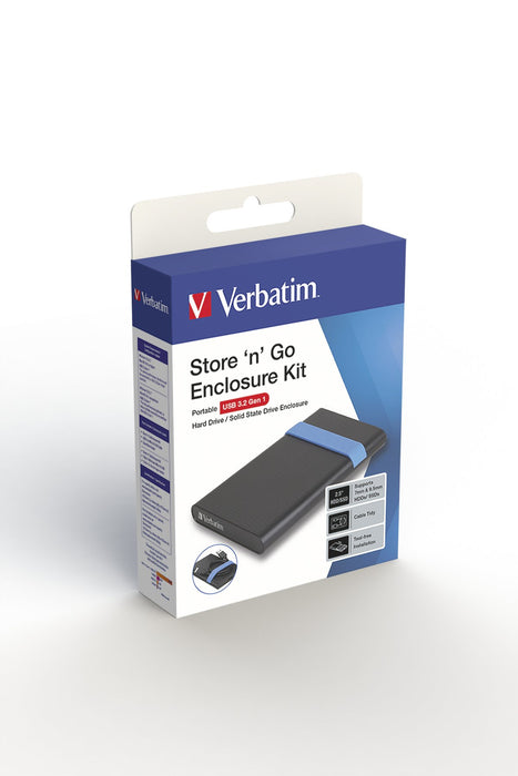 EAN 0023942531067 - Verbatim Store'N'Go Enclosure Kit Carcasa de disco duro/SSD Negro, Azul 2.5" imagen 4