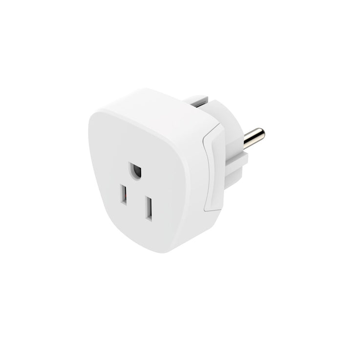 EAN 4047443499172 - Hama 00223458 adaptador de enchufe eléctrico Tipo E/F híbrido Tipo B Blanco imagen 3
