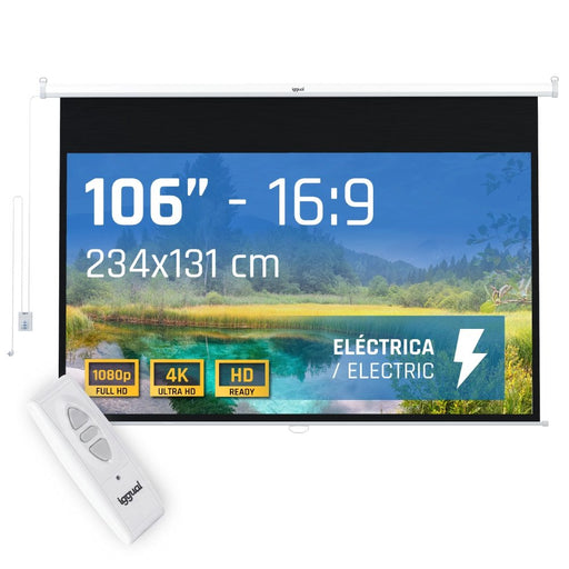 EAN 8435364308875 - iggual PSIPS234 pantalla de proyección 2,69 m (106") imagen 1