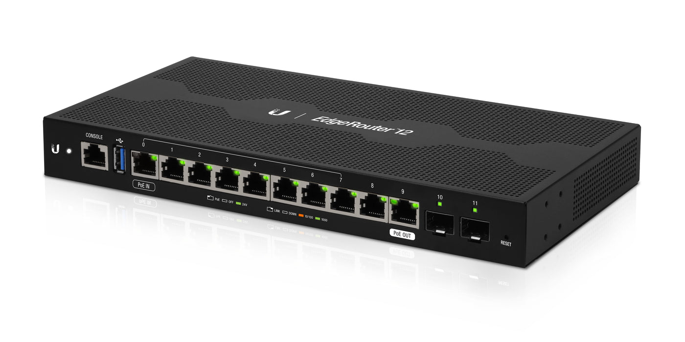 EAN 0817882023962 - Ubiquiti EdgeRouter ER-12 router Gigabit Ethernet Negro imagen 2