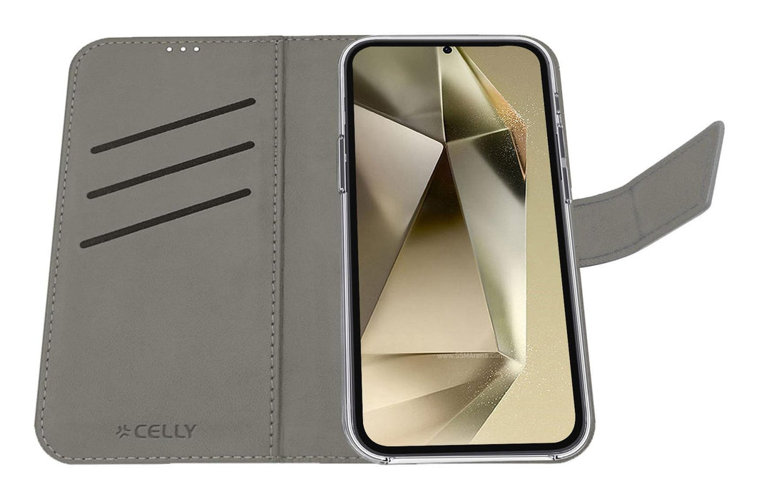 EAN 8021735226284 - Celly WALLY1163 funda para teléfono móvil 16 cm (6.3") Funda cartera Negro imagen 4