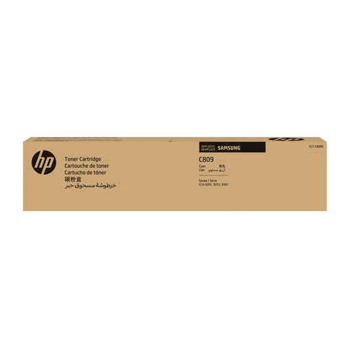 EAN 0191628455034 - Samsung CLT-C809S Cyan Original Toner Cartridge cartucho de tóner 1 pieza(s) imagen 1