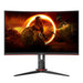 EAN 4038986181280 - AOC CQ27G2S/BK pantalla para PC 68,6 cm (27") 2560 x 1440 Pixeles Quad HD Negro, Rojo imagen 1
