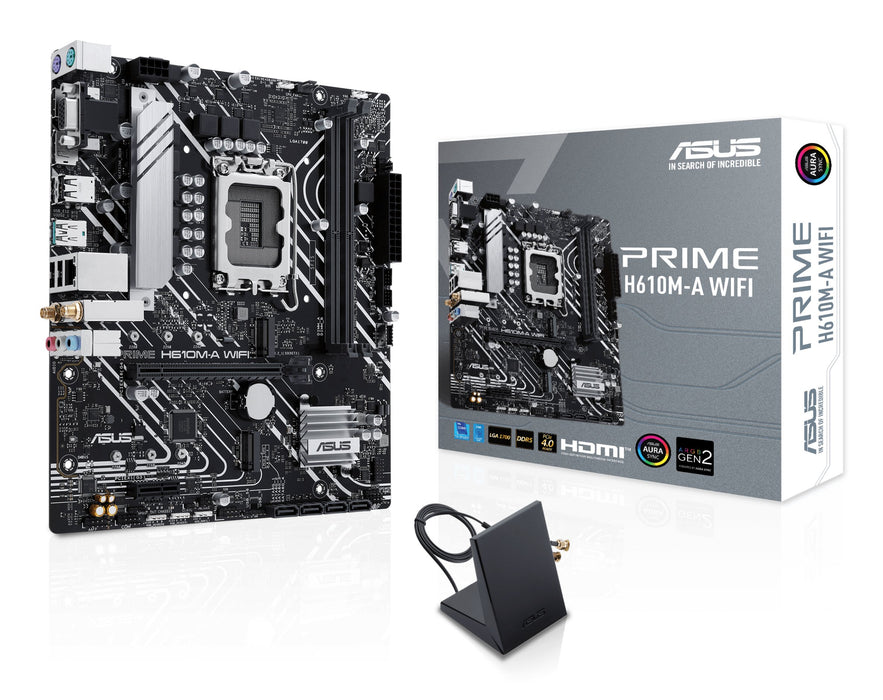 EAN 4711387301777 - ASUS PRIME H610M-A WIFI Intel H610 LGA 1700 micro ATX imagen 1