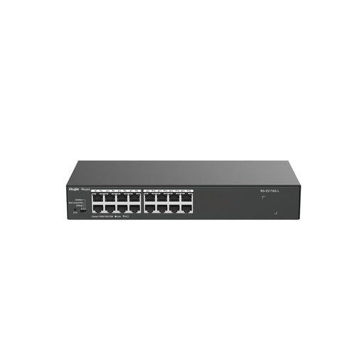 EAN 6971693279216 - Ruijie Networks RG-ES116G-L switch No administrado L2 Gigabit Ethernet (10/100/1000) Negro imagen 2
