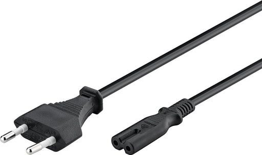 EAN 4040849950391 - Goobay 95039 cable de transmisión Negro 5 m Enchufe tipo C C7 acoplador imagen 2