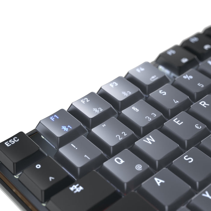 EAN 4025112119446 - CHERRY KW 550 MX LP teclado Hogar / Oficina USB + Bluetooth QZERTY Inglés de EE. UU. Negro imagen 6