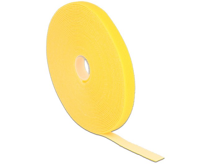 EAN 4043619187362 - DeLOCK 18736 velcro Amarillo 1 pieza(s) imagen 1