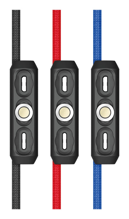 EAN 4040895011688 - RealPower MagneticCharge3 cable USB 1 m USB A Negro, Azul, Rojo imagen 4