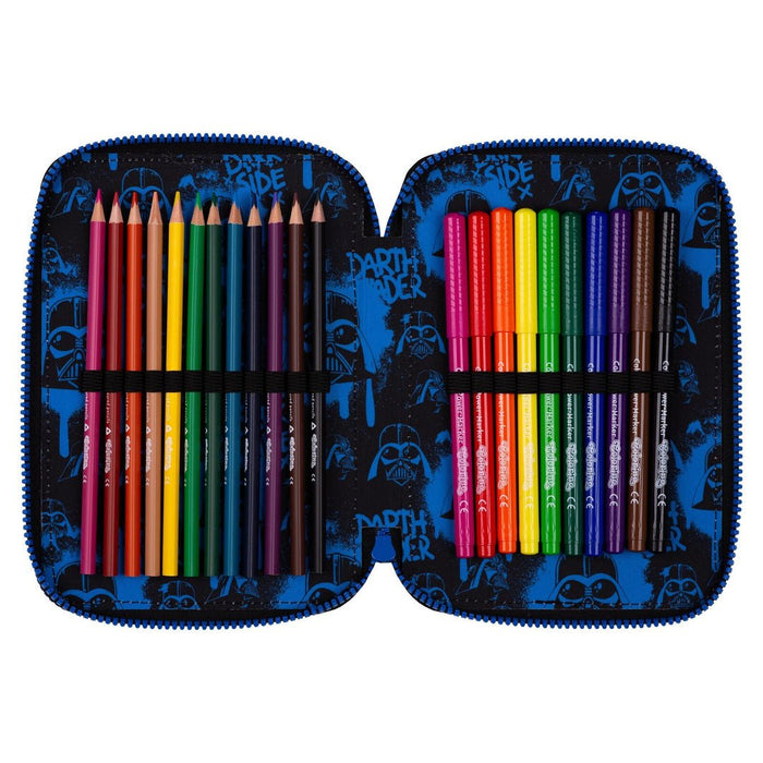 EAN 4017245966929 - McNeill Darth Vader Estuche suave Negro, Blanco, Azul imagen 3