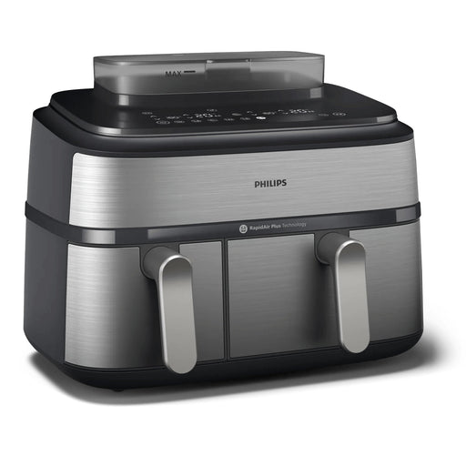 EAN 8720389047558 - Philips 5000 series NA555/00 freidora Doble 9 L Independiente 2750 W Freidora de aire caliente Plata imagen 1