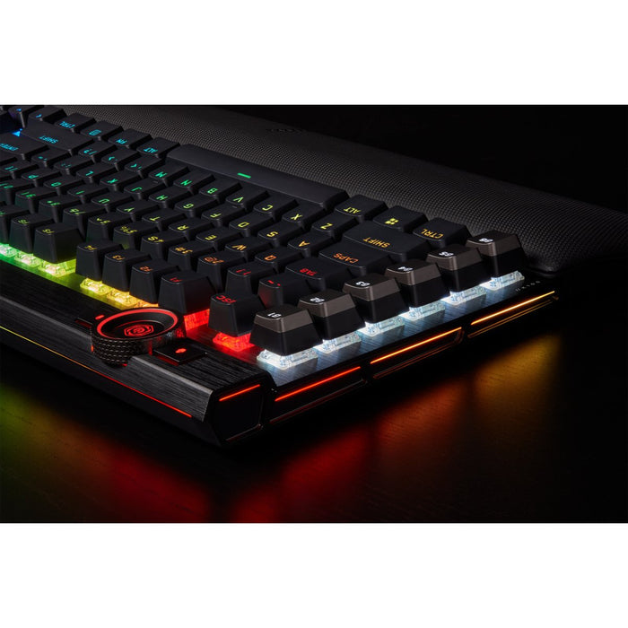 EAN 0840006624042 - Corsair K100 RGB Optical-Mechanical Gaming teclado Juego USB QWERTZ Alemán Negro imagen 28